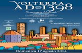 Volterra AD 1398 - Medieval Pageantry of sunday 17 Agust 2014