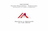 AKTION ČR-Rakousko zpráva o činnost za rok 2013