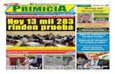 Diario Primicia Huancayo 03/08/14