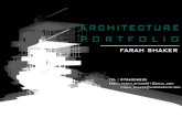 Architecture Portfolio | Farah Shaker