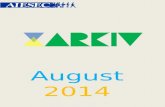 Newsletter august 2014