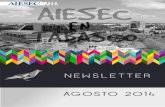 NEWSLETTER AGOSTO AIESEC TAB