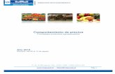 Informe de Precios Productos Agropecuarios Guatemala 8 al 14 Agosto 2014