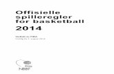 Offisielle spilleregler for basketball 2014