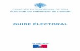 Congrès de l'UMP 2014 - guide électoral