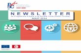 Newsletter PASC Tunisie - Edition Août 2014
