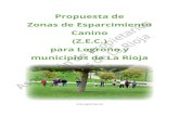 Propuesta de Zonas de Esparcimiento Canino (Z.E.C.) para Logroño y municipios de La Rioja