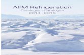 AFM Refrigeration Catalogus 2014-2015
