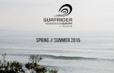 Surfrider Foundation Europe // Spring-Summer 2015