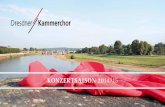 Dresdner Kammerchor, Konzertsaison 2014/15