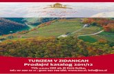 Turizem v zidanicah - Prodajni katalog 2011/12