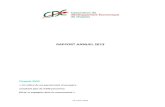 Rapport annuel 2013 cdec