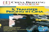 Il Transfer Pricing in Cina
