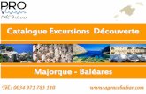 Catalogue Excursions de Groupes Baléares Majorque - Les Classiques