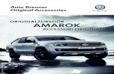 Auto Brenner Amarok Zubehörkatalog - Catalogo accessori