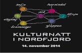 Kulturnatt i Nordfjord 2014