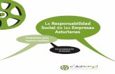 La Responsabilidad Social de las Empresas Asturianas. Propuestas para hacerla realidad.