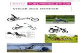 Sykkel katalogen for 2015 Aktiv-hjelpemidler