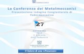 Presentazione Unindustria Reggio - Conferenza Metalmeccanici