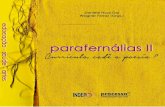 Parafernálias II: Currículo, cadê a poesia?