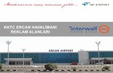 Kıbrıs Ercan Havalimanı Reklam Alanları
