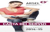 ARSEL _Carta dei Servizi 2014-2015