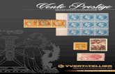 Yvert et Tellier - 1ere vente prestige de timbres