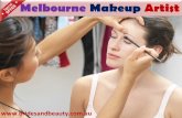Melbourne makeup artist