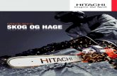Hitachi Skog og hage katalog 2014/2015