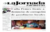 La Jornada Zacatecas, martes 13 de enero del 2015