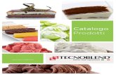 Catalogo Tecnoblend Ingredienti per Gelateria e Pasticceria Professional