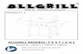 Allgrill Gasgrill Manual 100025/100050/100075