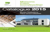 Maisons Caen Construction - Catalogue 2015