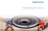 Uponor sortiment 2015