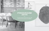 Jugendstilsenteret & Kunstmuseet KUBE: Program 2015