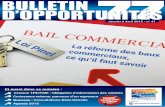 Bulletin d'opportunités janvier - avril 2015