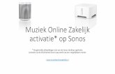 2015 handleiding | Muziek Online Zakelijk activatie op Sonos