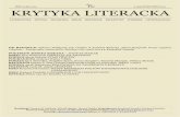Krytyka Literacka 04/2014