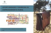 Oportunidades y barreras al emprendimiento rural Rurapolis 2012