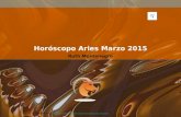 Horóscopo Aries Marzo 2015 Horóscopo aries marzo 2015