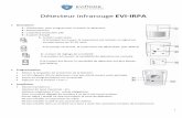 Détecteur infrarouge anti-animaux (EVI-IRPA FR)