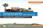Programmes de Master of Science 2015-2016