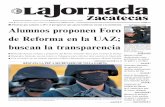 La Jornada Zacatecas, sábado 28 de febrero del 2015