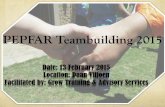 PEPFAR Teambuilding 2015