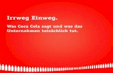 Faktencheck Coca-Cola