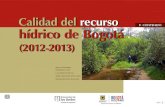 Recurso hidrico 2012 - 2013