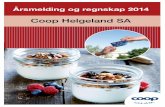 Årsmelding Coop Helgeland SA 2014