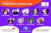 Programma voorjaar 2015 Bibliotheek Huizen Laren Blaricum