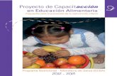 Capacit-acción en educación alimentaria