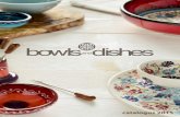 Bowls and Dishes Catalogus 2015